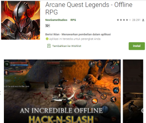 Game Offline Android Ukuran Besar